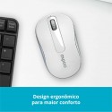 Mouse Sem Fio 1000dpi Ra008 Branco